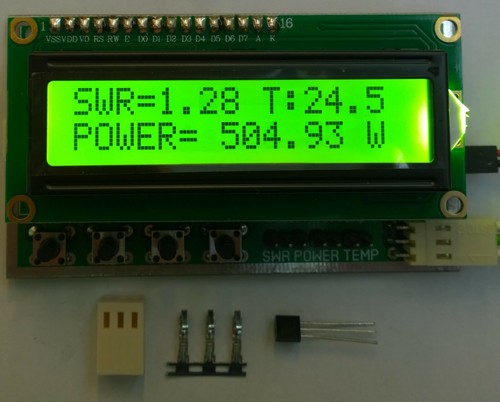 Swr power temperature meter - swr,