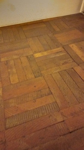 Teak parquet flooring - teak,