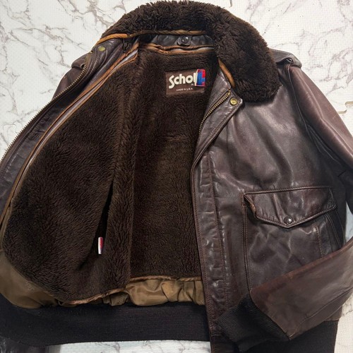 Schott 184sm leather - 184sm,