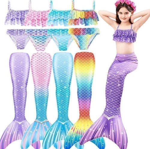 2026 kids mermaid tail - tail, monofin