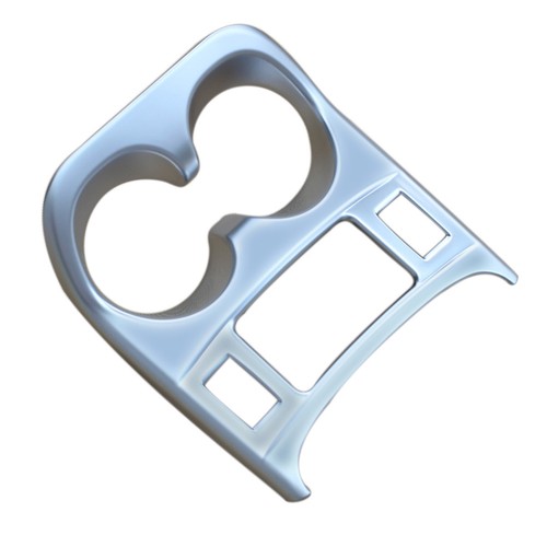 Chrome water cup holder cover - chrome,