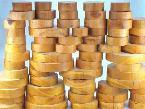 Wild cherry wood - turning, bowl