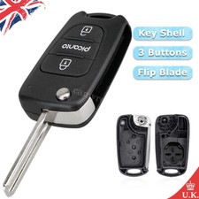 2 Button Flip Key Fob Case for