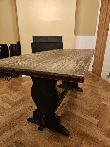 Stunning antique oak refectory - antique,