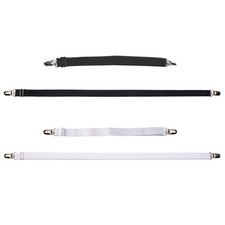 4pcs elastic bed sheet strap clips grippers fasteners adjustable mattress holder