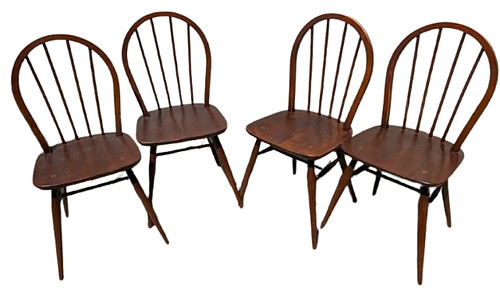 Vintage ercol dining - dining, chairs