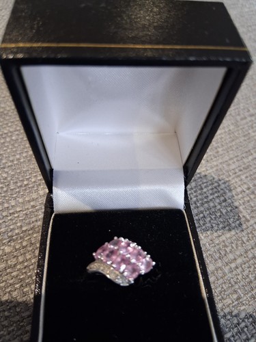 Qvc pink sapphire and diamond - qvc,