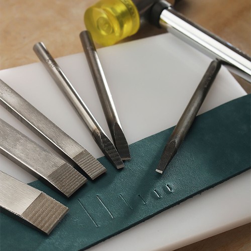 Leather craft flat - craft, chisel