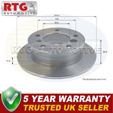 Rear Brake Disc Fits Mercedes
