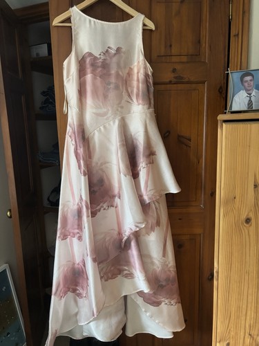 Coast pink ivory floral satin - coast,