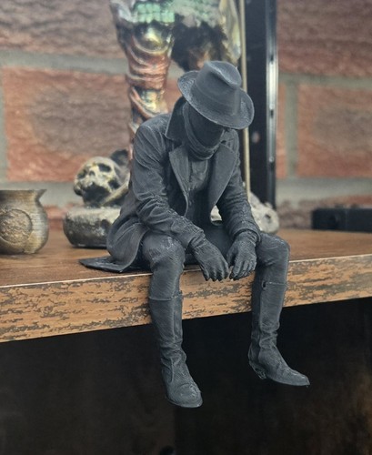 Sitting spider man noir shelf - spider-man,