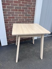 IKEA NORRÅKER table birch Wood Indoor Dining 29” Tall