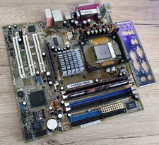 ASUS P4P800-VM/S Rev:1.06 Intel 865G Socket 478 DDR1 Retro Motherboard + CPU