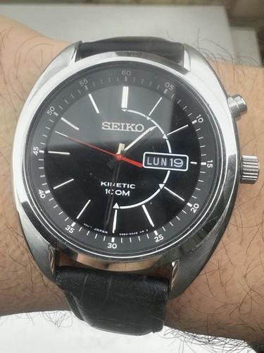 Seiko kinetic wristwatch - -,