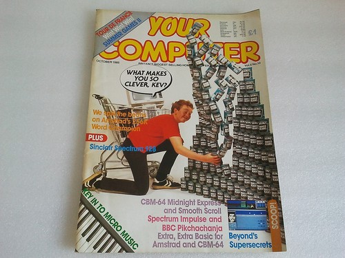 Vintage your computer magazine - computer,