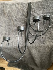Large Wall Hanging Five Arm Tea Light Candle Holder 58cm￼￼