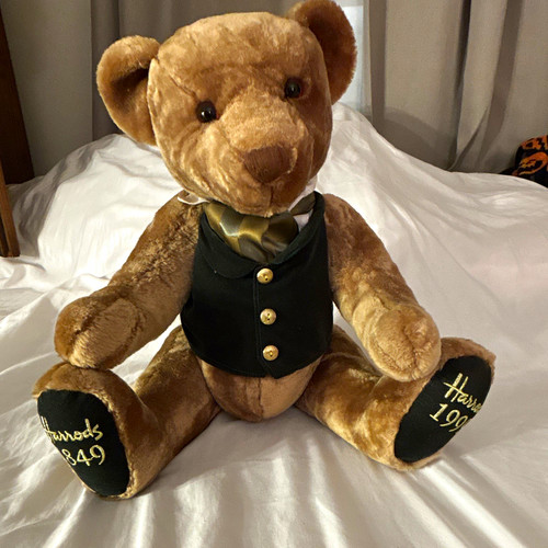 Harrods 19in brown plush - 19in,