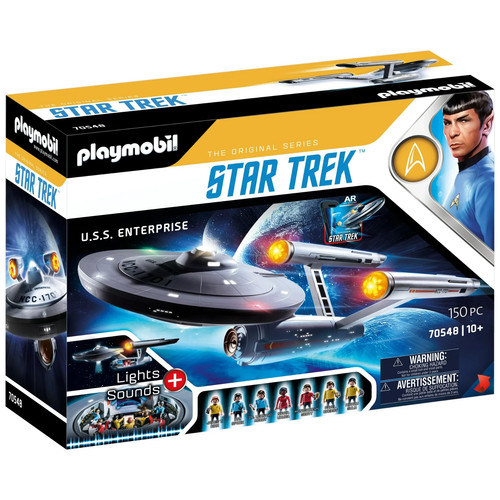 Playmobil star trek uss - star,