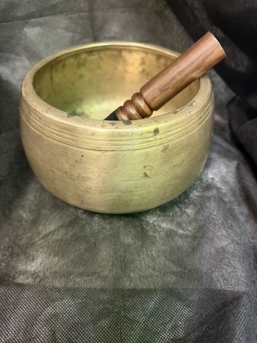 Antique singing bowl tibetan - antique, bowl,