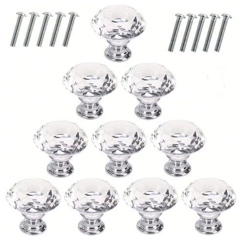 10pcs crystal diamond - 10pcs,