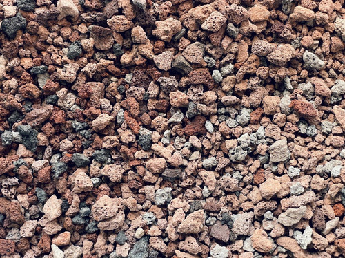 Lava rock gravel - rock,