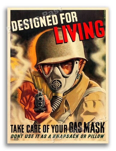 Take care your gas mask - care, of
