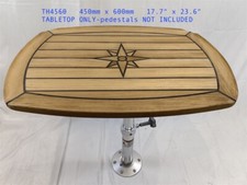 Boat Barrel Shape Teak Table