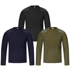 Army Military Combat Style Jumper Commando Pullover Security Winter Sweater Top