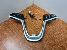 VAUXHALL ASTRA J 09-15 STEERING WHEEL CONTROLS CHROME TRIM - 13293155 / 13293156