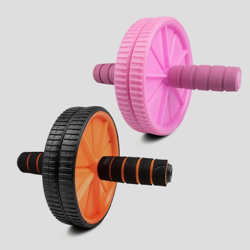 Roller exercise wheel for - ab,
