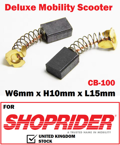 Carbon brushes for shoprider - brushes,