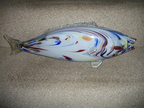 Murano glass fish - murano,