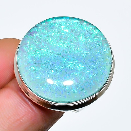 Blue triplet opal - opal, 925