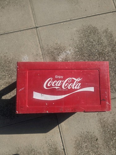 Coca cola plastic bottle crate - plastic,