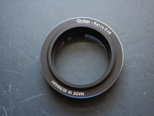 Rollei retro e49 adapter - adapter, ring