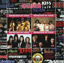 2020 QUEEN FREDDIE MERCURY ROCK POP STAR MUSIC MNH STAMP MINI SHEETLET (NL327)