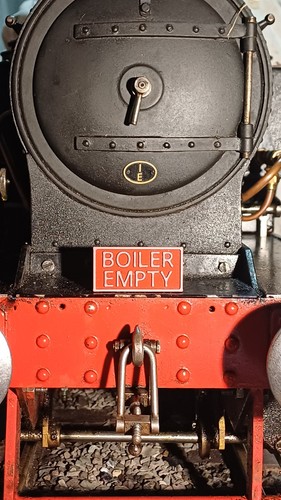 Inch gauge railway lamp - inch,