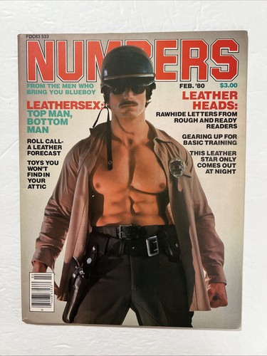 Numbers magazine leather - numbers,