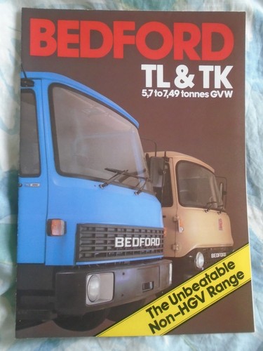 Bedford tk truck brochure - truck,