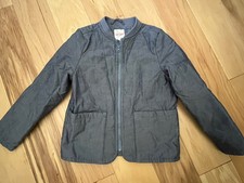 CAT and JACK Girls Size S 6/7 Quilted 100% Cotton Jacket