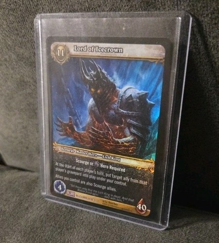 World warcraft tcg lord of - warcraft,