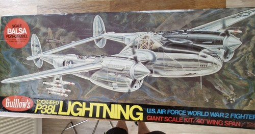 Guillow p38 lightning - guillow's,
