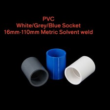 PVC Socket 16-200mm Metric