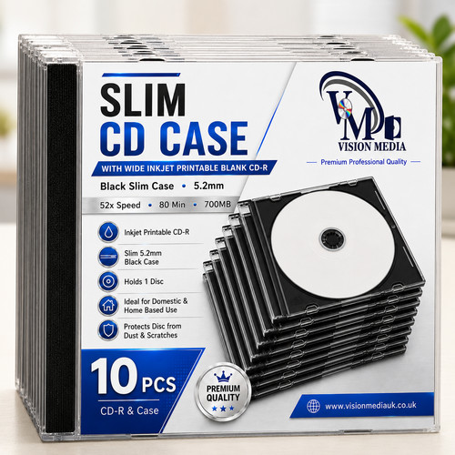 Vision media slim 2mm black - vision,