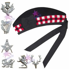 CC Glengarry Cap Diced with