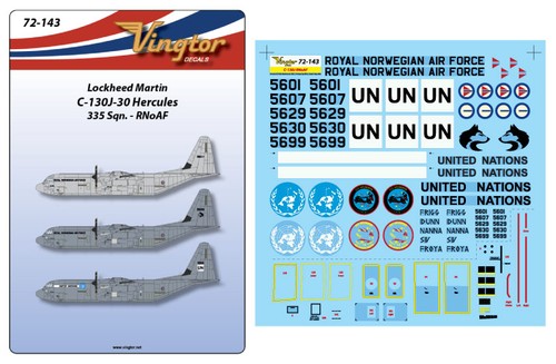 Vingtor decals vth72143 - decals, 1:72
