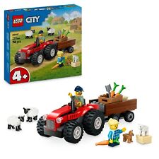 Lego City 60461 Red Farm Tractor with Trailer & Sheep