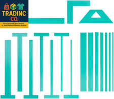 17Pcs Acrylic Bookbinding