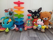 bundle of baby/toddler toys