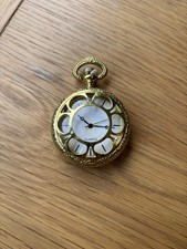 Half Hunter Style Pocket Watch